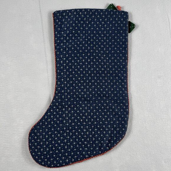 VTG 1990s Lot of 3 Quilted Patchwork Christmas Stockings 19” Angel Snowman Read - Picture 10 of 11